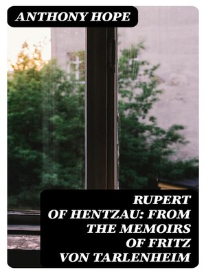 cover image of Rupert of Hentzau